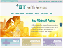 Tablet Screenshot of cityhealthaz.com